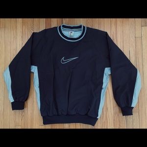 Nike × Vintage White Tag insulated Pullover Center Check (M)